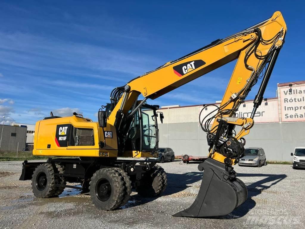 CAT M 318 F Ratiniai ekskavatoriai