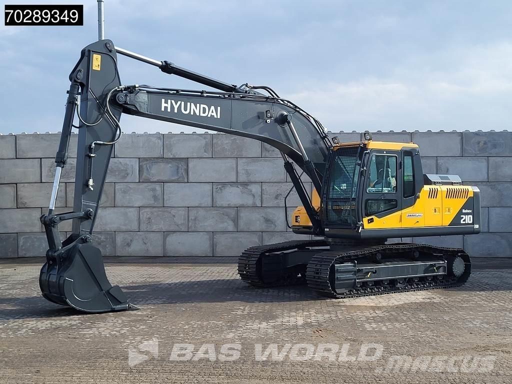 Hyundai R210 Vikšriniai ekskavatoriai