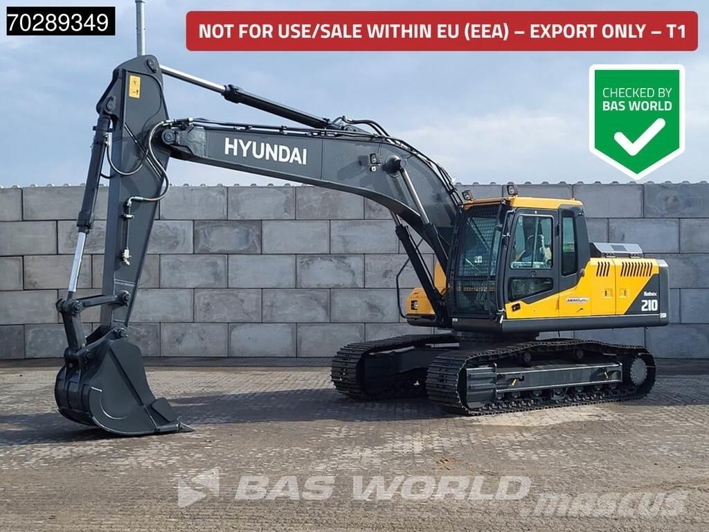 Hyundai R210 Vikšriniai ekskavatoriai