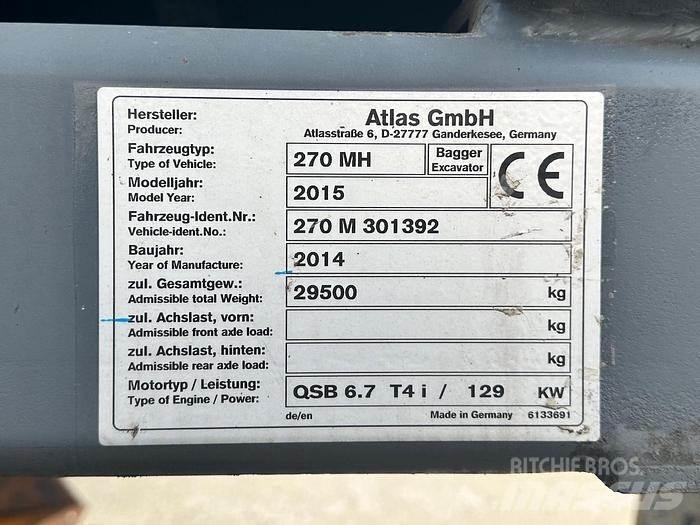 Atlas 270MH Atliekų / pramoniniai krautuvai