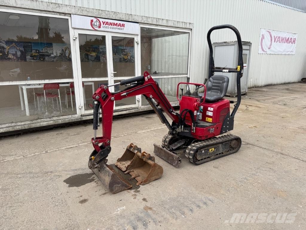 Yanmar SV08 (1E097) Mini ekskavatoriai < 7 t