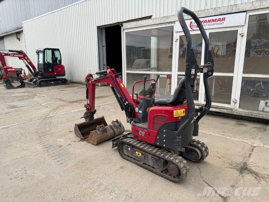 Yanmar SV08 (1E097) Mini ekskavatoriai < 7 t