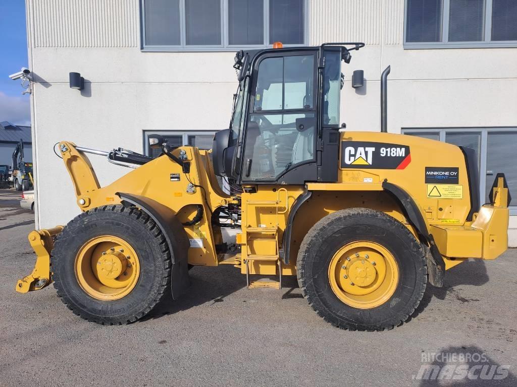 CAT 918 M Naudoti ratiniai krautuvai