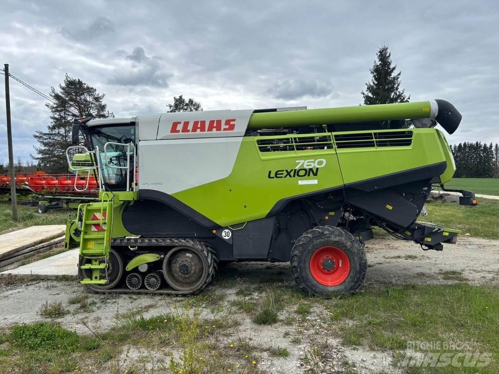 CLAAS Lexion 760TT Derliaus nuėmimo kombainai
