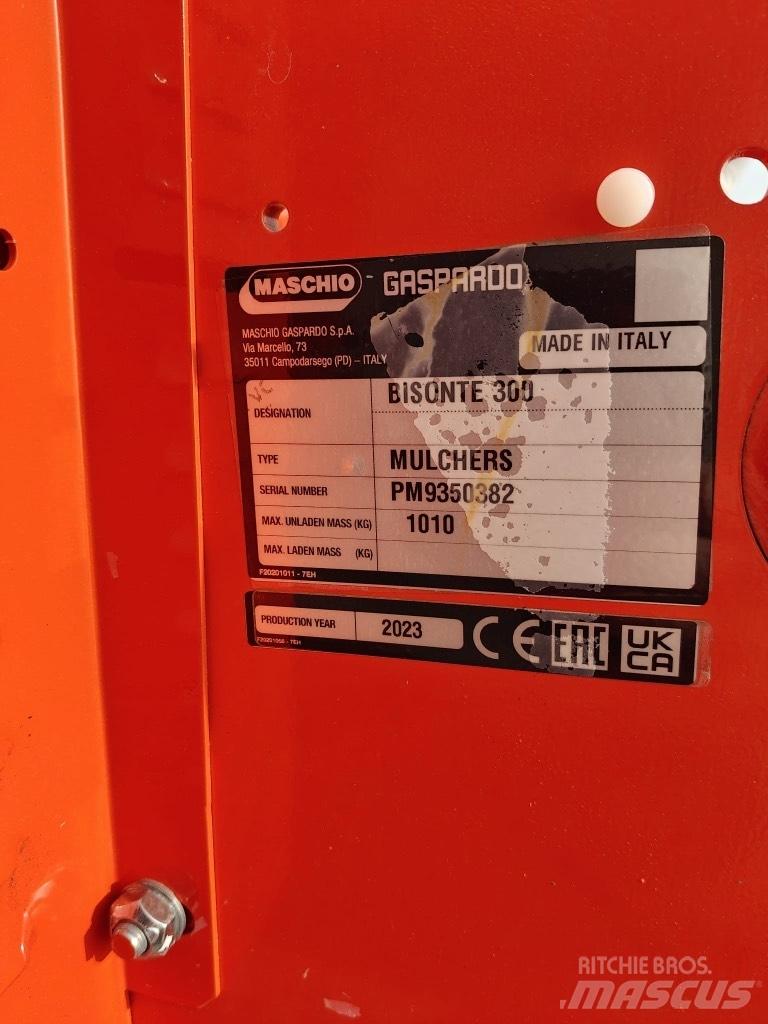 Maschio Bisonte 300 Ganyklų šienapjovės / rėžtuvės