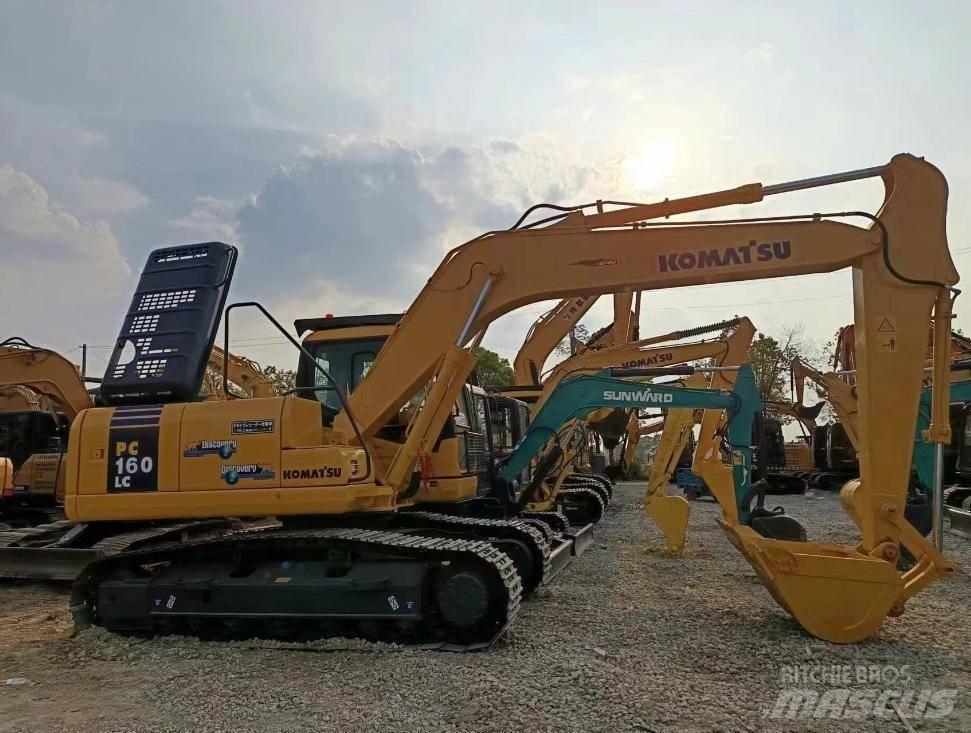 Komatsu PC 160 LC Vikšriniai ekskavatoriai