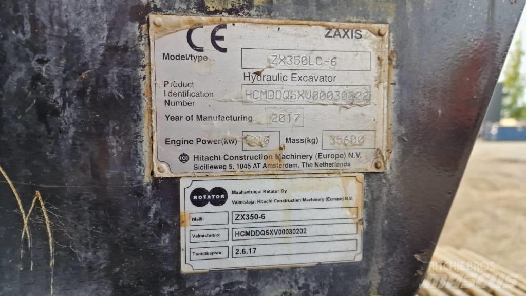 Hitachi ZX 350 LC-6 Vikšriniai ekskavatoriai