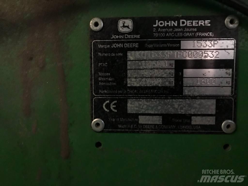 John Deere L 1533P Stačiakampių ryšulių presai