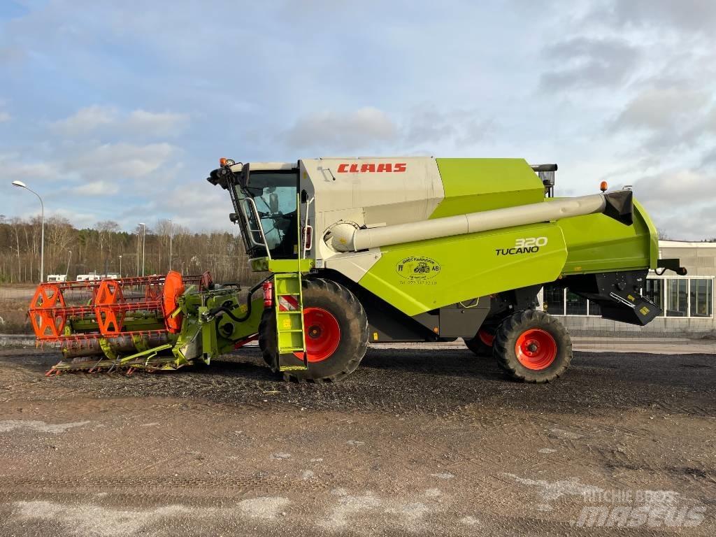CLAAS Tucano 320 Derliaus nuėmimo kombainai