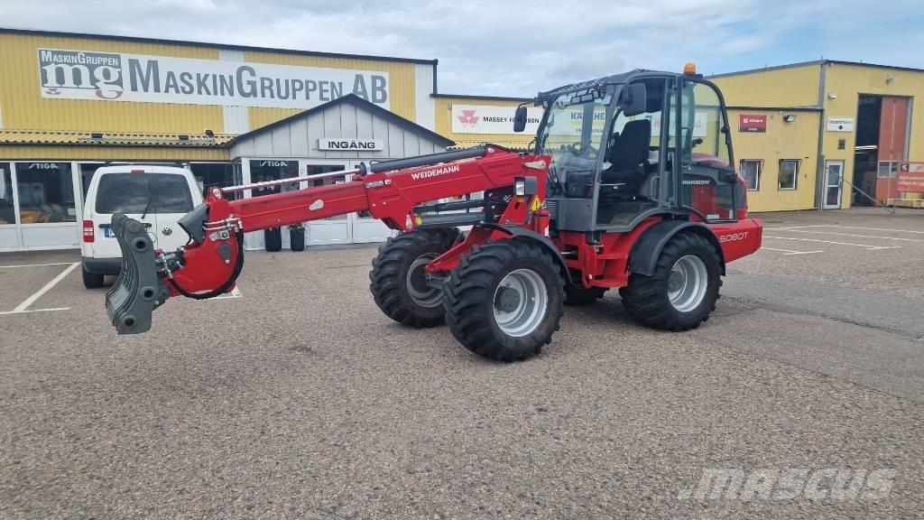 Weidemann 5080T Teleskopiniai krautuvai žemės ūkiui