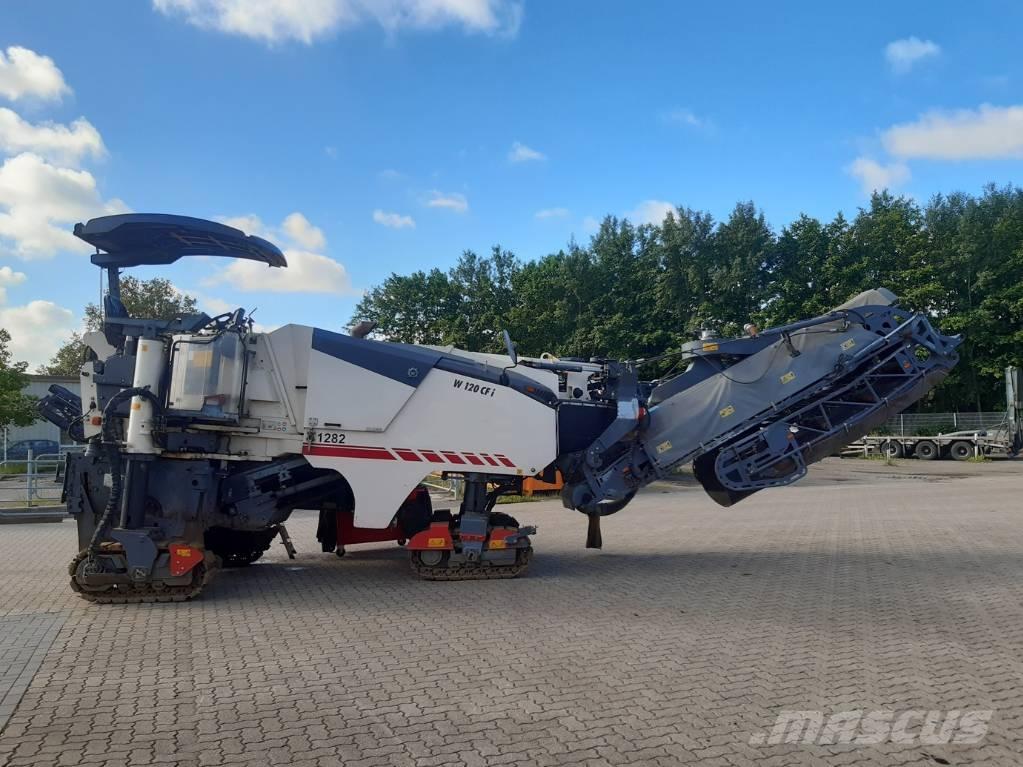 Wirtgen W 120 CFI Asfalto šalto frezavimo technika