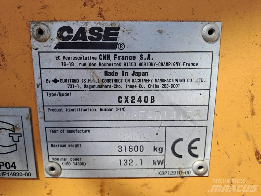 CASE CX 240 B MH Atliekų / pramoniniai krautuvai