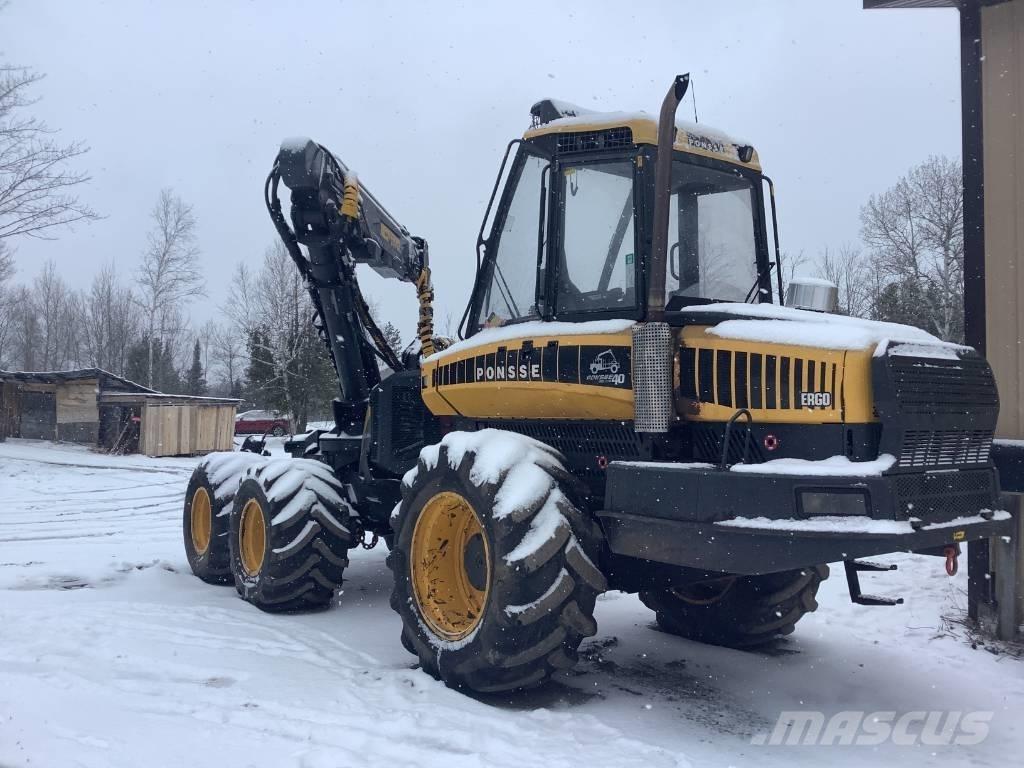 Ponsse Ergo 6W Miško technika (Harvesteriai)
