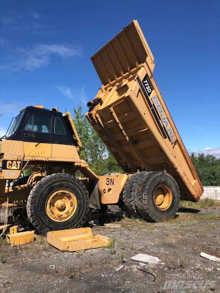 CAT 773 D Atliekų išvežimo technika