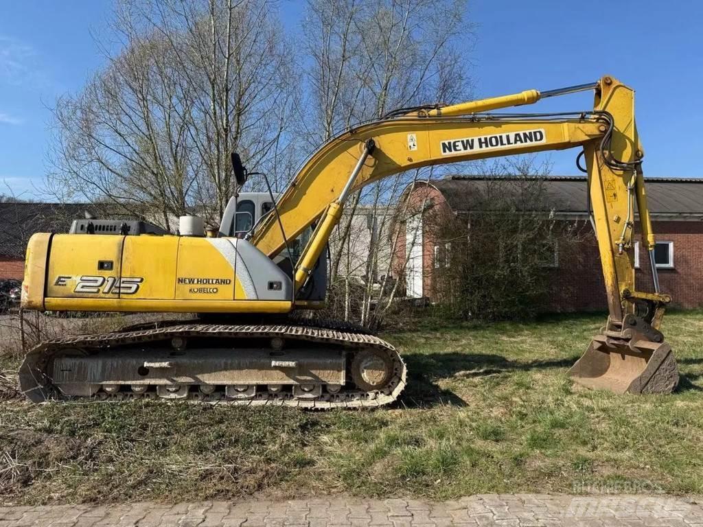 New Holland E215 Vikšriniai ekskavatoriai