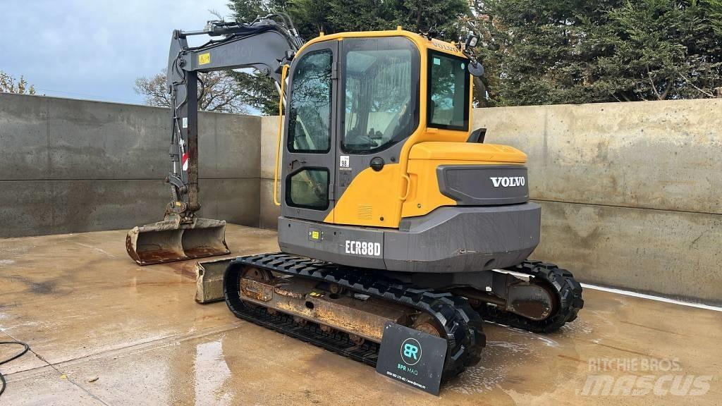 Volvo ECR 88 D Vidutinės galios ekskavatoriai 7-12 t