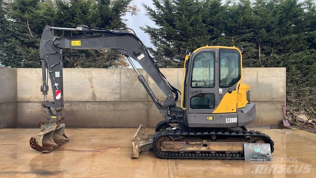 Volvo ECR 88 D Vidutinės galios ekskavatoriai 7-12 t