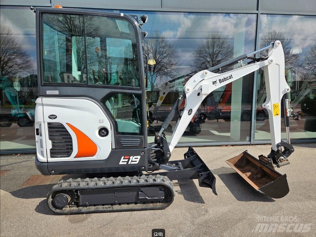 Bobcat E 19 Mini ekskavatoriai < 7 t