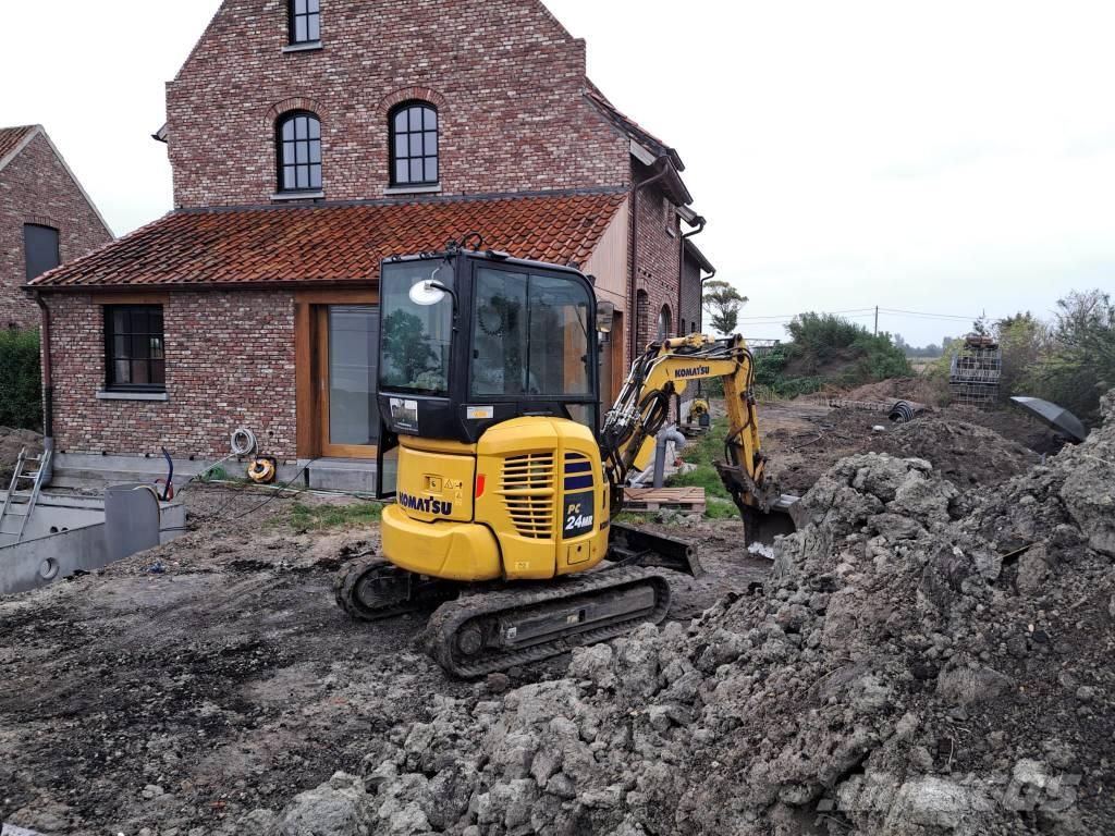 Komatsu pc24 mr Mini ekskavatoriai < 7 t