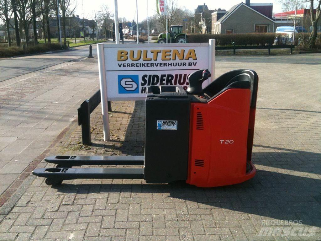 Linde T20SP Rankiniai hidrauliniai vėžimėliai