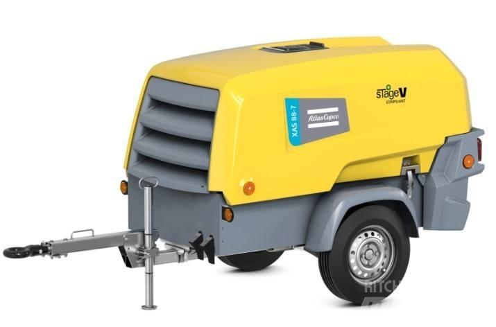 Atlas Copco XAS68-7 Kompresoriai