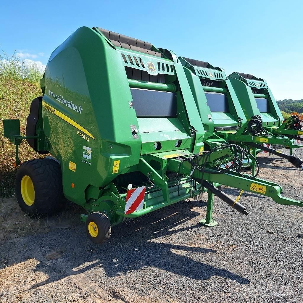 John Deere V 451 M Ritinių presai