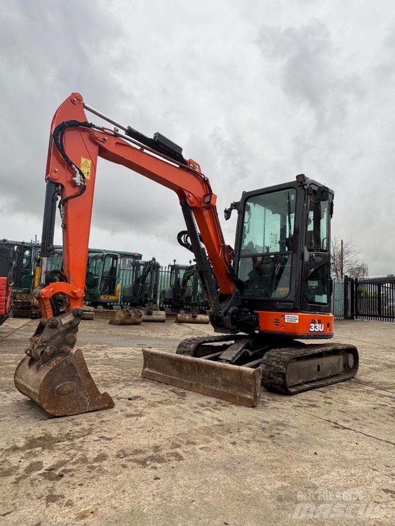 Hitachi ZX 33 U-6 Mini ekskavatoriai < 7 t