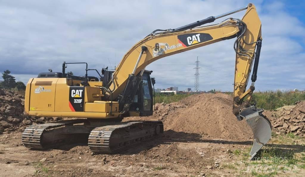 CAT 320 FL 3D Vikšriniai ekskavatoriai