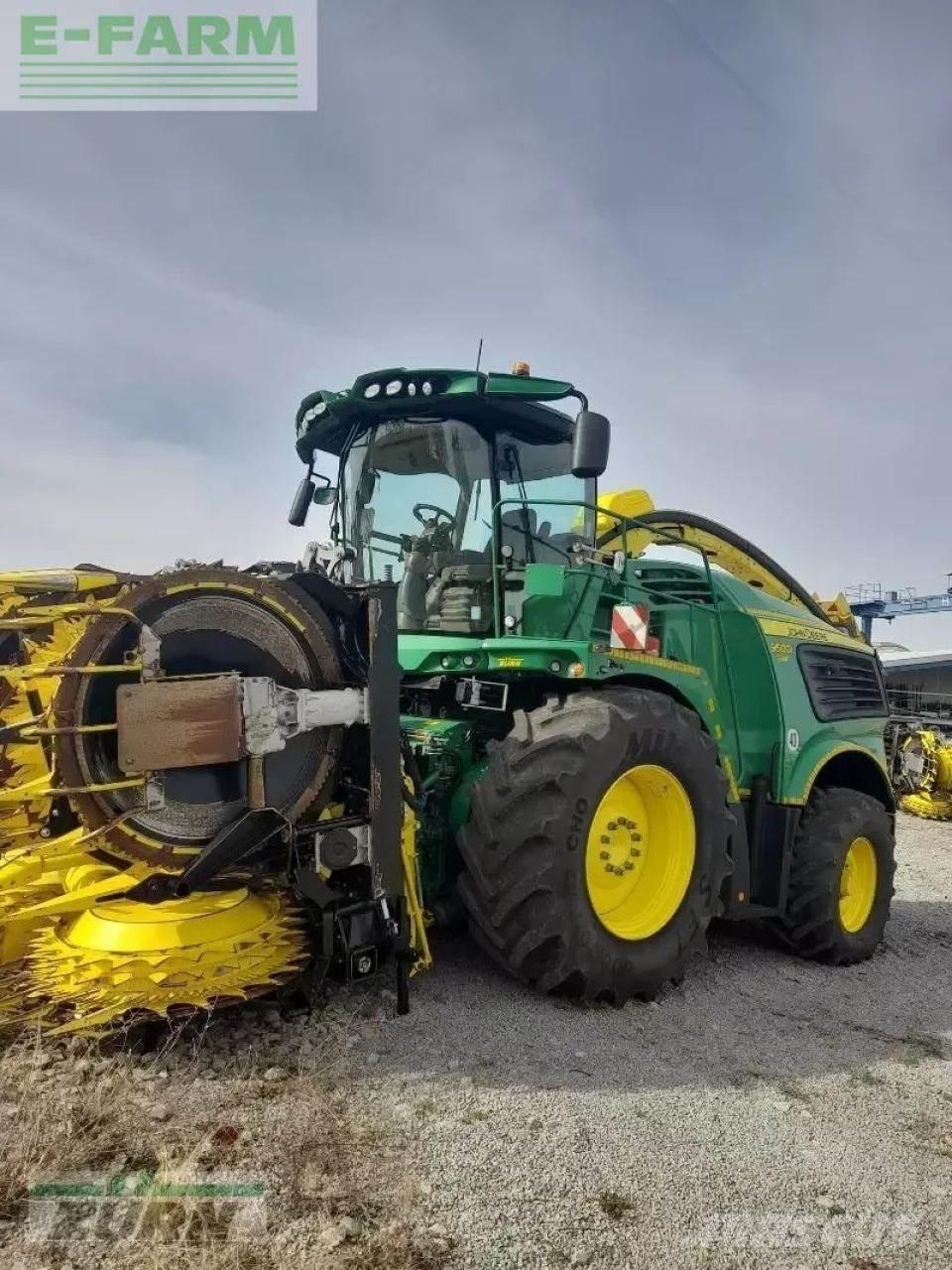 John Deere 9500 Pašarų ruošimo technika