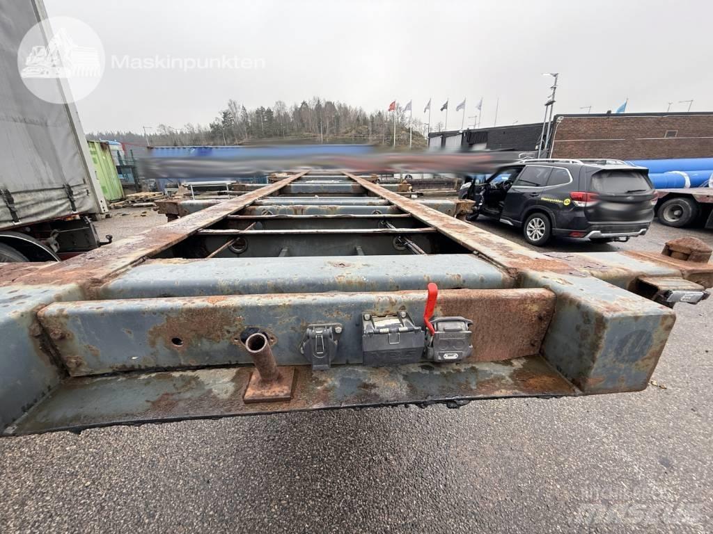 Schweriner CS 40 Konteinerių puspriekabės
