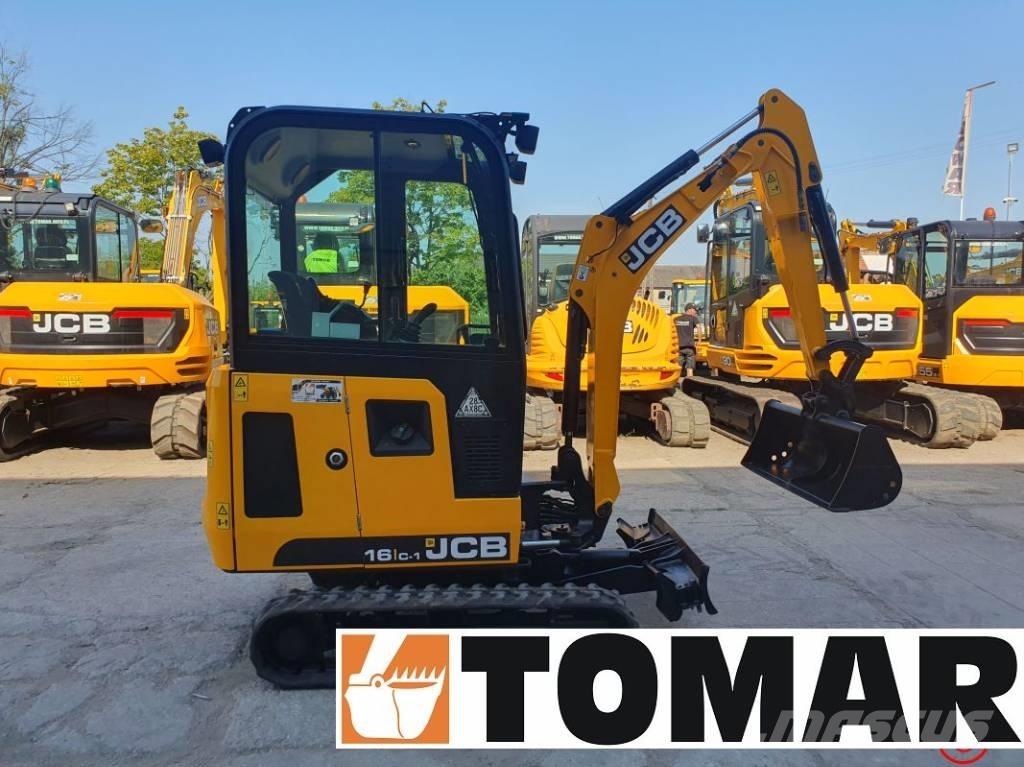 JCB 16 C-1 Mini ekskavatoriai < 7 t