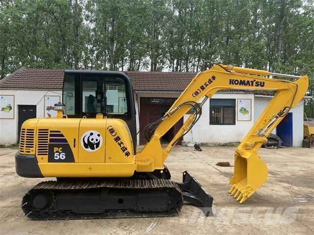 Komatsu PC56-7 Vikšriniai ekskavatoriai