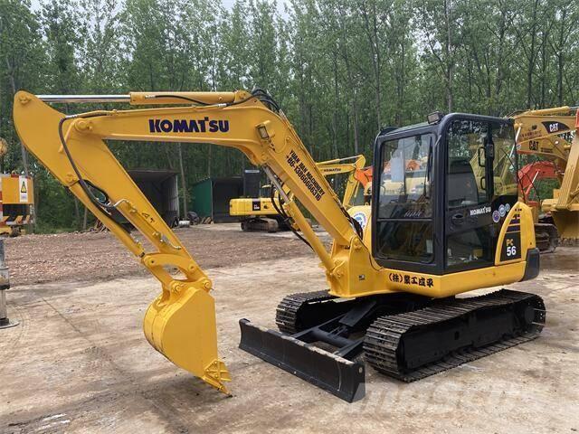 Komatsu PC56-7 Vikšriniai ekskavatoriai