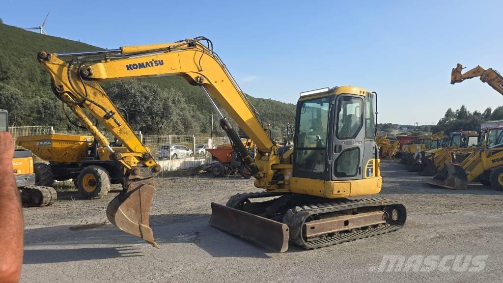Komatsu PC 88 MR-6 Vidutinės galios ekskavatoriai 7-12 t