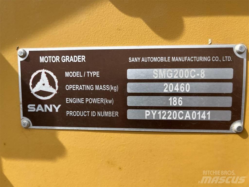 Sany SMG200C-8 Greideriai