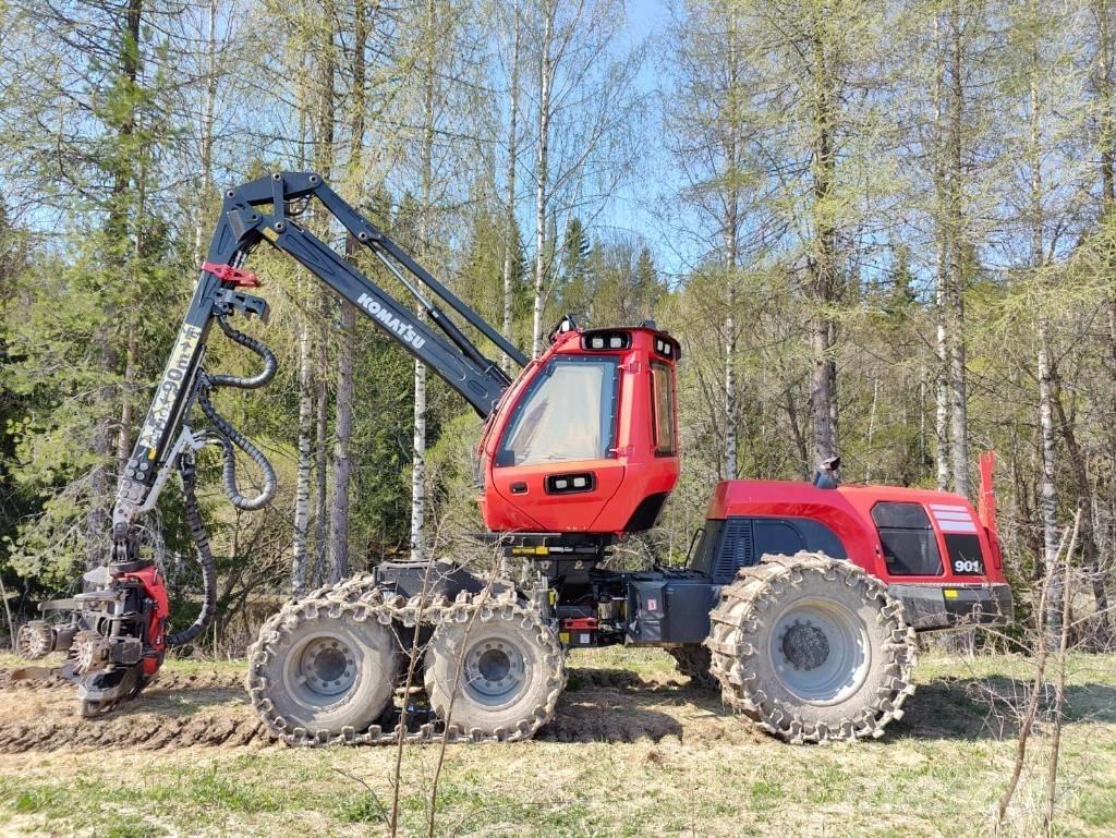 Komatsu 901 Miško technika (Harvesteriai)