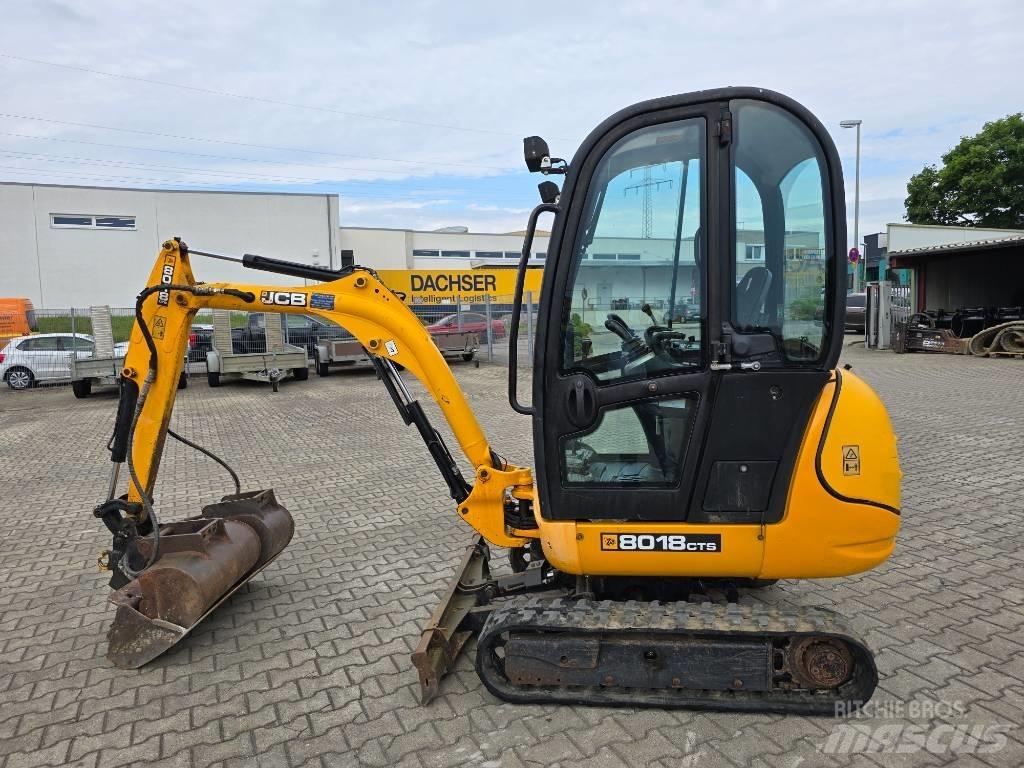 JCB 8018 CTS Mini ekskavatoriai < 7 t