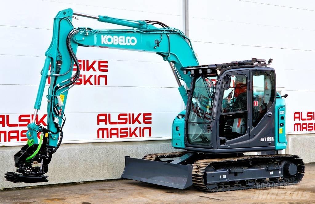 Kobelco SK75 SR-7 Vikšriniai ekskavatoriai