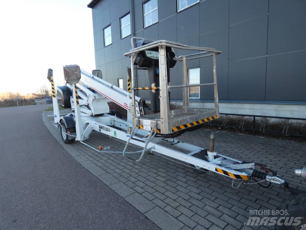 Dino 180 XT  Skylift Ant priekabų montuojamos kėlimo platformos