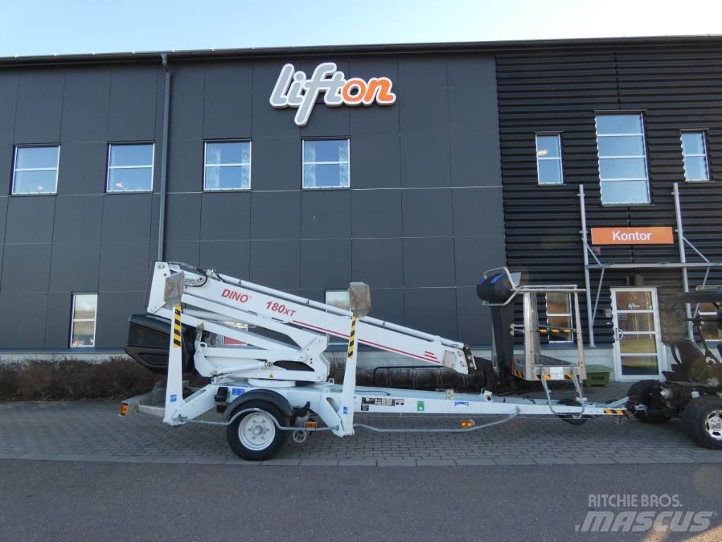 Dino 180 XT  Skylift Ant priekabų montuojamos kėlimo platformos