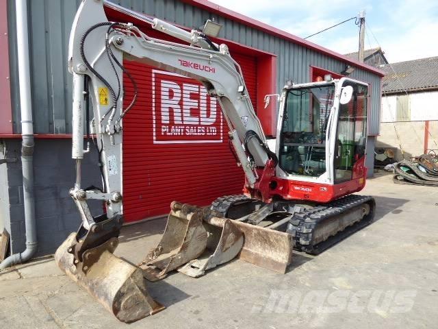 Takeuchi TB 260 Mini ekskavatoriai < 7 t