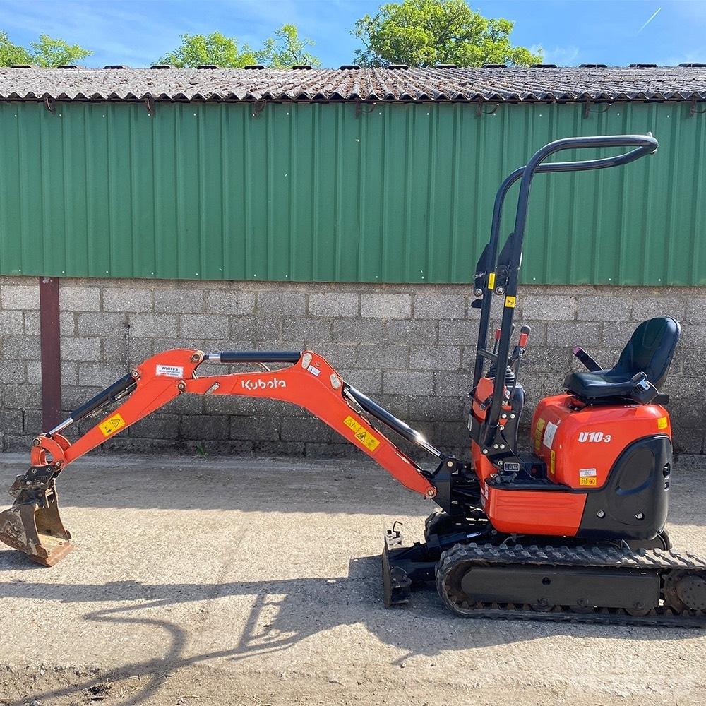 Kubota U10-3 Mini ekskavatoriai < 7 t