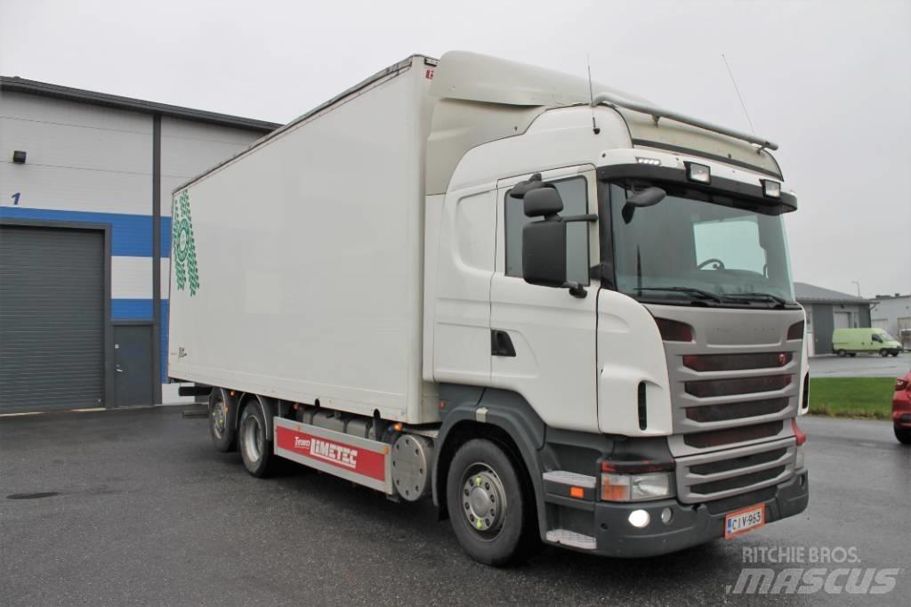 Scania R480 6x2 Sunkvežimiai su dengtu kėbulu