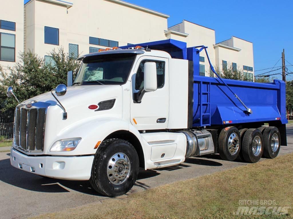 Peterbilt 579 Savivarčių priekabų vilkikai