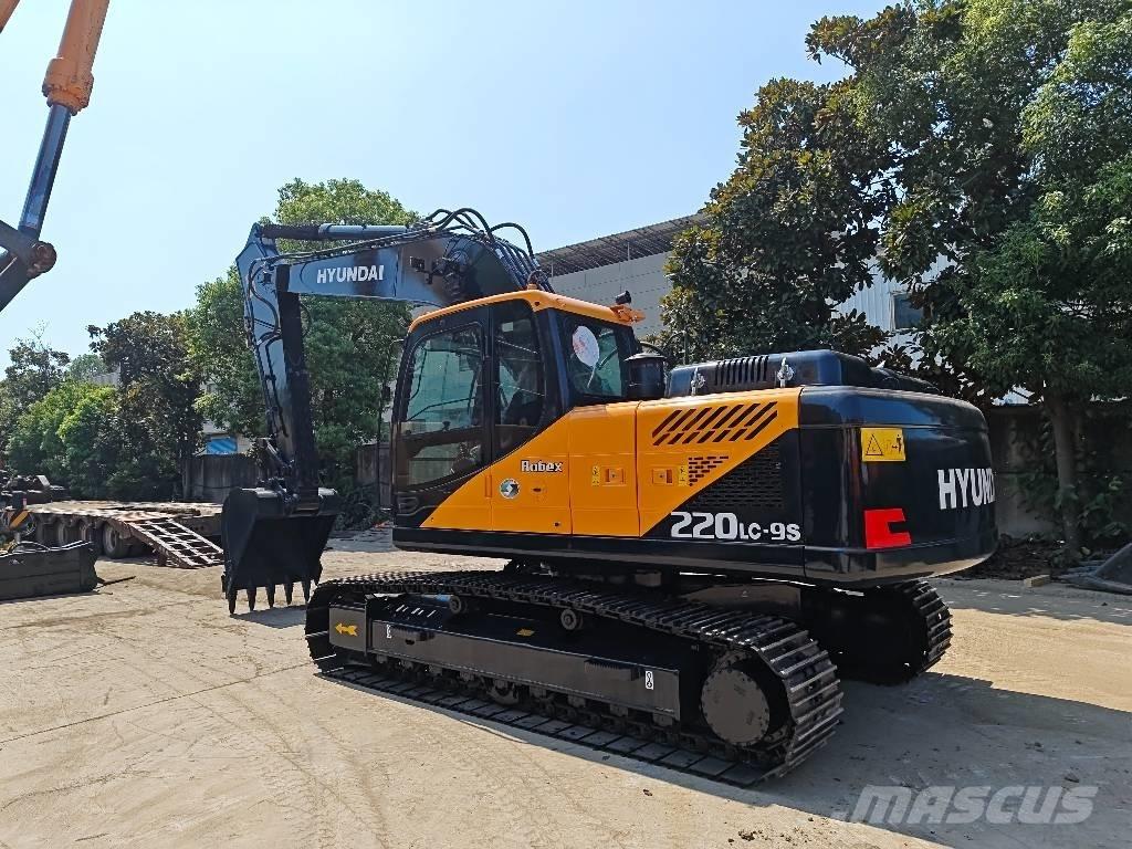 Hyundai R220LC-9S Vikšriniai ekskavatoriai