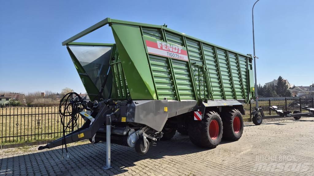 Fendt Tigo VR75 Kitos priekabos