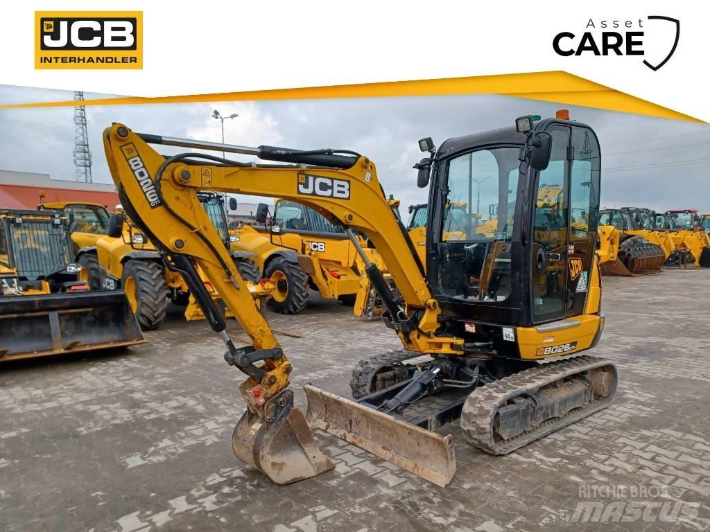 JCB 8026 CTS Mini ekskavatoriai < 7 t