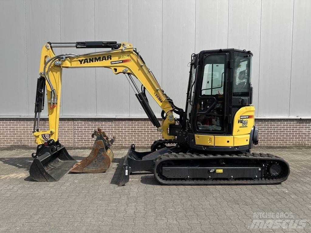Yanmar VIO50 Mini ekskavatoriai < 7 t