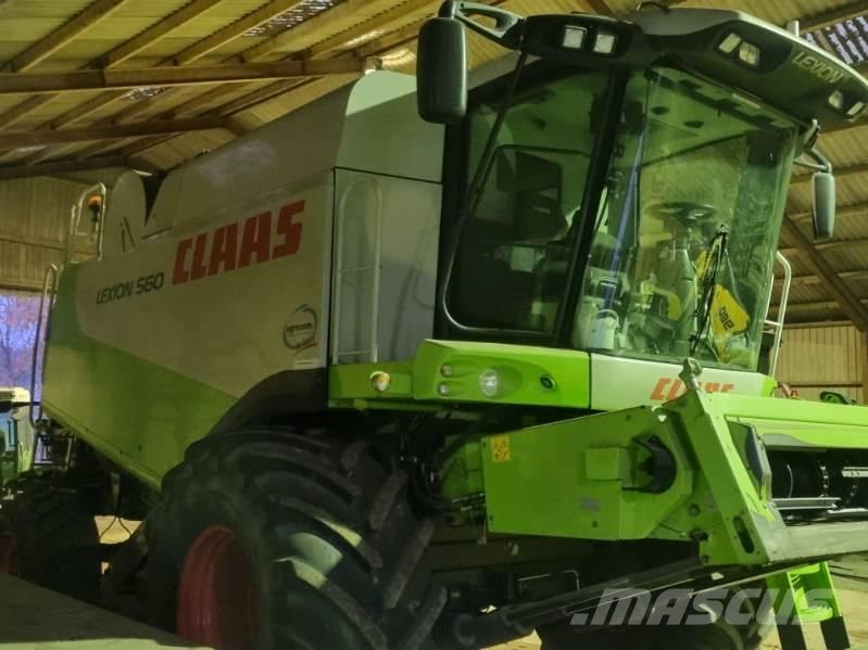 CLAAS Lexion 560 Derliaus nuėmimo kombainai