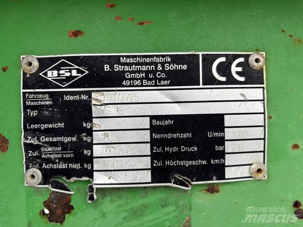 Strautmann VS18 Mėšlo barstytuvai